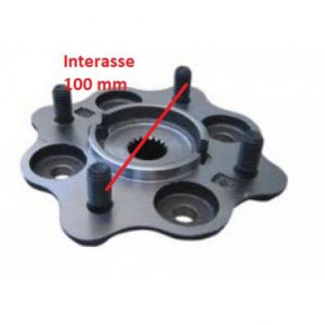 Mozzo Ruota Anteriore Chatenet Stella Media Barooder Ch26 1° Serie - 01.22.029