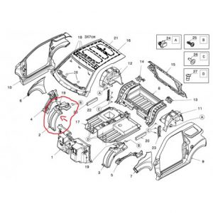 Passaruota Lokari Anteriore Dx Ligier Js50 - 1403390