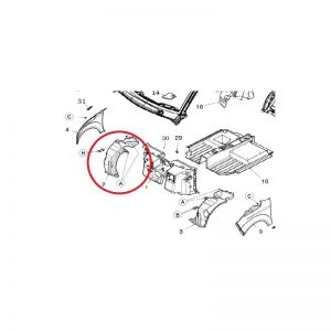 Passaruota Lokari Anteriore Dx Microcar Due' (P85 P88 P105) / Mgo 3-4-5-6 (P96 P98 P110) - 1415824