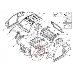 Passaruota Lokari Anteriore Sx Ligier Js50 - 1403389