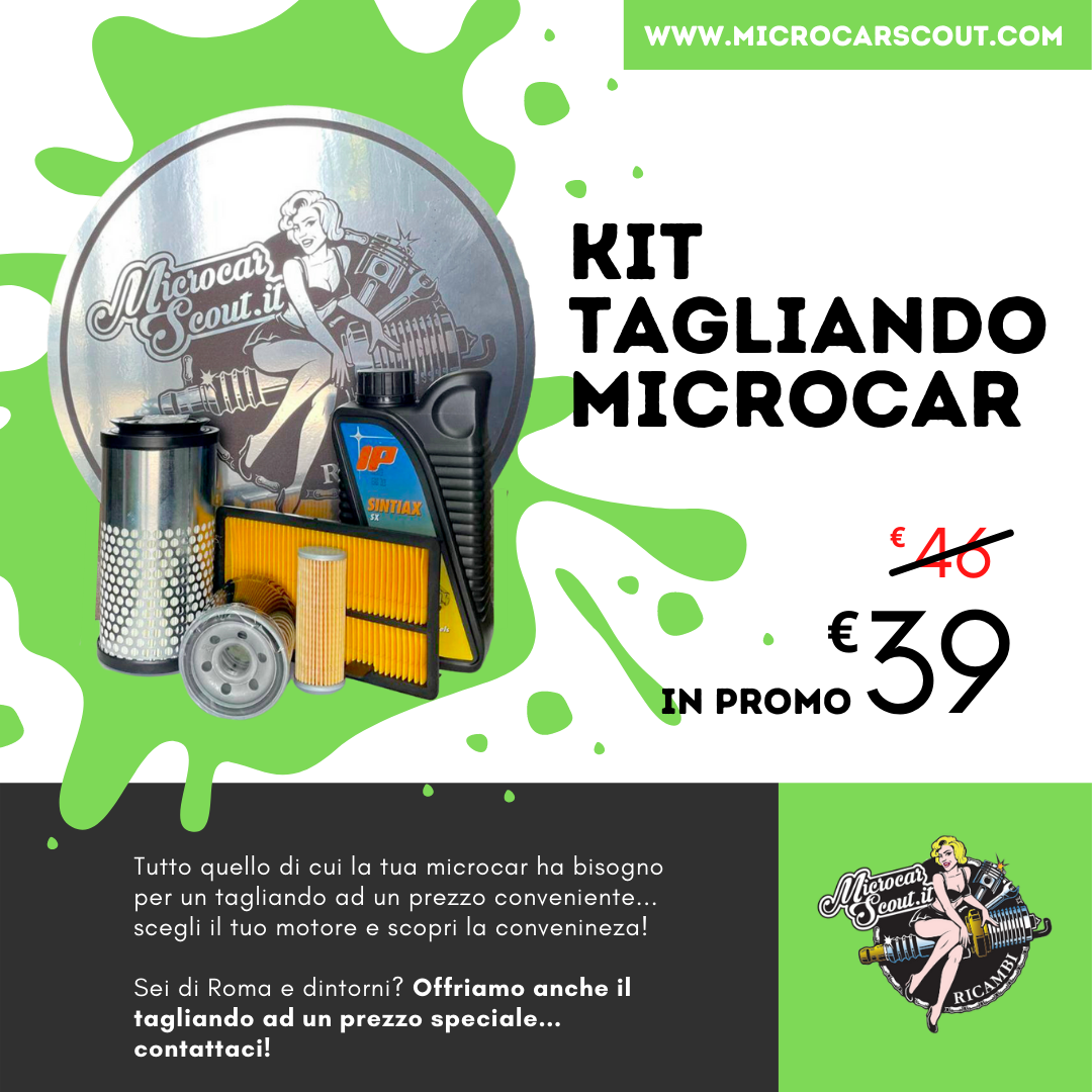Kit Tagliando Completo Microcar –